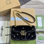 gucci 443497 gg marmont small shoulder bag black quilted velvet 1 luxibags.ru .jpg