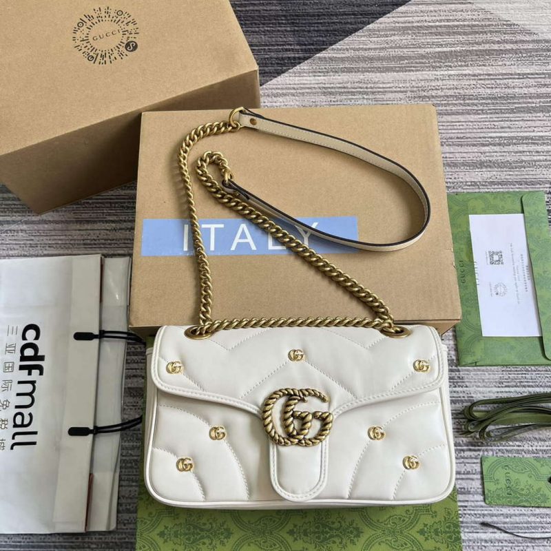 gucci 443497 gg marmont small shoulder bag double g studs white 1 luxibags.ru .jpg