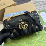 gucci 446744 gg marmont mini shoulder bag double g studs black 4 luxibags.ru .jpg