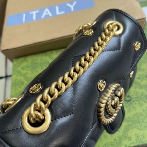 gucci 446744 gg marmont mini shoulder bag double g studs black 6 luxibags.ru .jpg