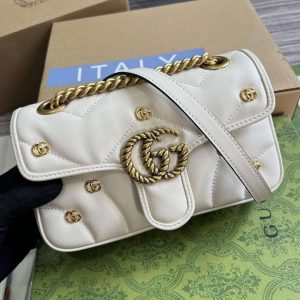 gucci 446744 gg marmont mini shoulder bag double g studs white 4 luxibags.ru .jpg