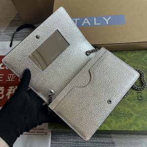 gucci 497985 gg marmont leather mini chain bag silver 008 luxibags.ru .jpg