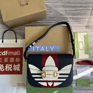 gucci 602204 adidas x gucci gucci horsebit 1955 small bag navy white 001 luxibags.ru .jpg