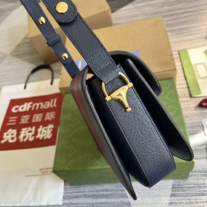 gucci 602204 adidas x gucci gucci horsebit 1955 small bag navy white 003 luxibags.ru .jpg