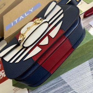gucci 602204 adidas x gucci gucci horsebit 1955 small bag navy white 006 luxibags.ru .jpg