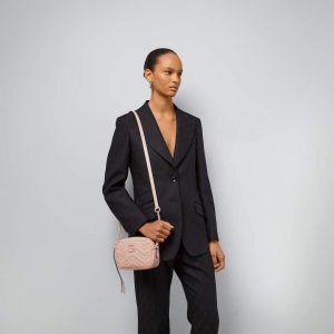 gucci 634936 gg marmont mini shoulder bag light pink matelasse chevron leather 3 luxibags.ru .jpg