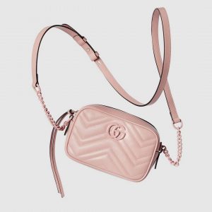 gucci 634936 gg marmont mini shoulder bag light pink matelasse chevron leather 5 luxibags.ru .jpg