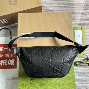 gucci 645093 jumbo gg belt bag black 2 luxibags.ru .jpg
