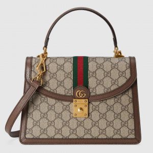 gucci 651055 ophidia gg small top handle bag beige and brown 1 luxibags.ru .jpg