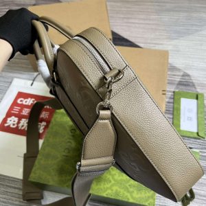 gucci 658573 mens gg embossed briefcase bag taupe 3 luxibags.ru .jpg