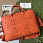 gucci 658573 mens jumbo gg briefcase bag orange 002 luxibags.ru .jpg