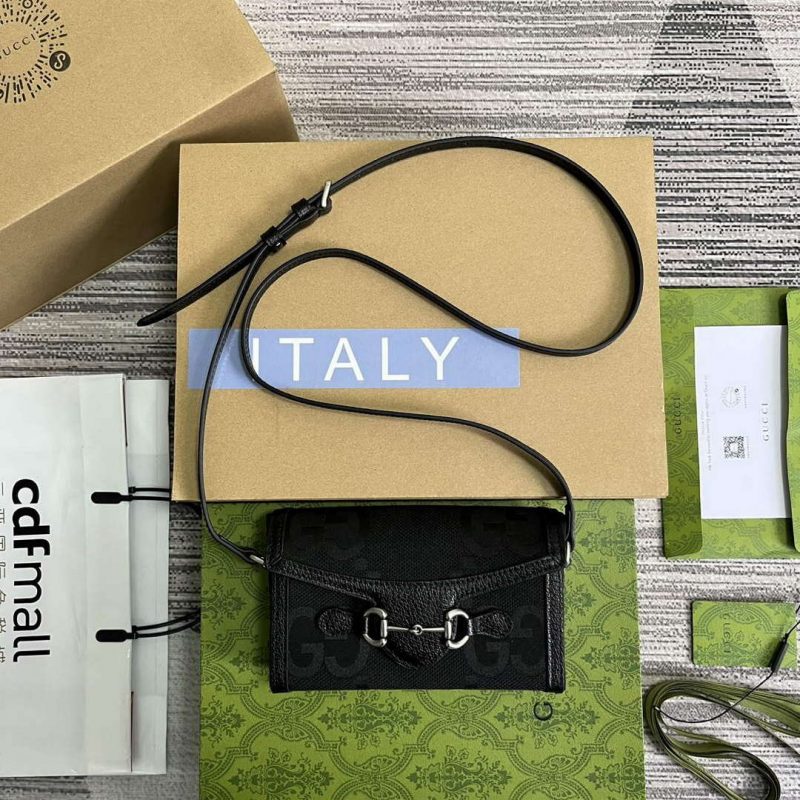 gucci 699296 gucci horsebit 1955 jumbo gg mini bag black big g 1 luxibags.ru .jpg