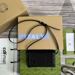 gucci 699296 gucci horsebit 1955 jumbo gg mini bag black big g 2 luxibags.ru .jpg