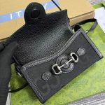 gucci 699296 gucci horsebit 1955 jumbo gg mini bag black big g 8 luxibags.ru .jpg