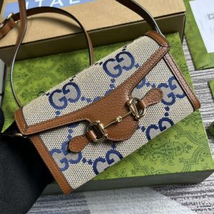 gucci 699296 gucci horsebit 1955 jumbo gg mini bag blue big g 4 luxibags.ru .jpg