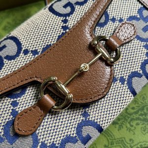 gucci 699296 gucci horsebit 1955 jumbo gg mini bag blue big g 5 luxibags.ru .jpg