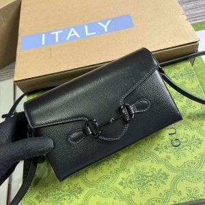 gucci 699296 gucci horsebit 1955 mini bag black leather 4 luxibags.ru .jpg