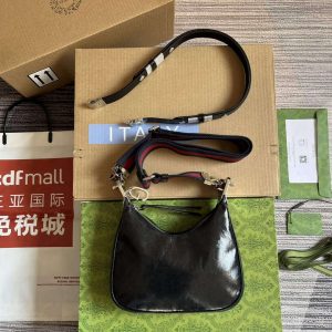 gucci 699409 gucci attache small shoulder bag black gg 1 luxibags.ru .jpg