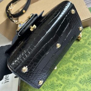 gucci 703848 gucci horsebit 1955 mini bag black crocodile leather 6 luxibags.ru .jpg