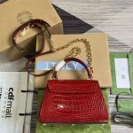 gucci 703848 gucci horsebit 1955 mini bag red crocodile leather 6 luxibags.ru .jpg