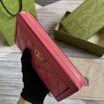 gucci 723784 gg matelasse zip around wallet rose pink 6 luxibags.ru .jpg