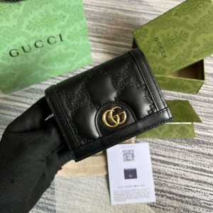 gucci 723786 gg matelasse card case wallet black 1 luxibags.ru .jpg