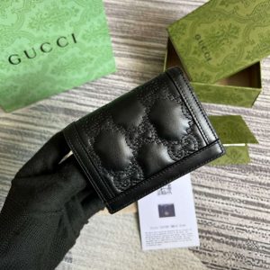 gucci 723786 gg matelasse card case wallet black 2 luxibags.ru .jpg
