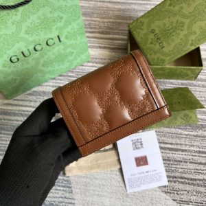 gucci 723786 gg matelasse card case wallet brown 2 luxibags.ru .jpg