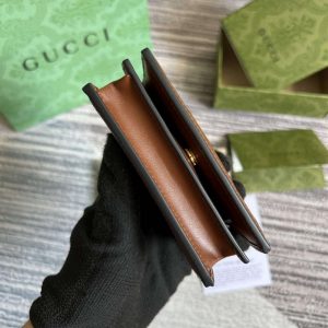 gucci 723786 gg matelasse card case wallet brown 4 luxibags.ru .jpg