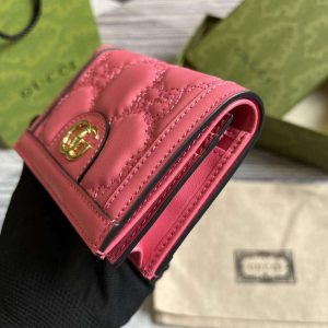 gucci 723786 gg matelasse card case wallet rose pink 4 luxibags.ru .jpg