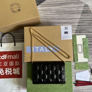 gucci 723787 gg matelasse chain wallet black 2 luxibags.ru .jpg