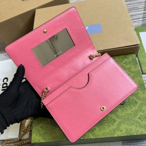 gucci 723787 gg matelasse chain wallet rose pink 6 luxibags.ru .jpg