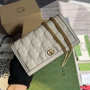gucci 723787 gg matelasse chain wallet white 5 luxibags.ru .jpg