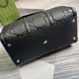gucci 725282 jumbo gg small duffle bag black 5 luxibags.ru .jpg