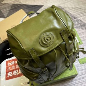 gucci 725657 backpack with tonal double g forest green 5 luxibags.ru .jpg