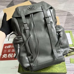 gucci 725657 backpack with tonal double g gray 4 luxibags.ru .jpg