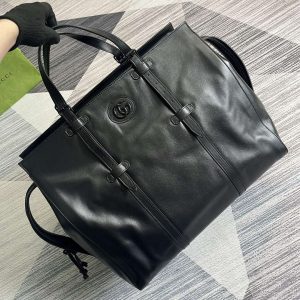 gucci 725683 large tote bag with tonal double g black 4 luxibags.ru .jpg