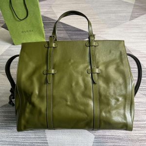 gucci 725683 large tote bag with tonal double g forest green 2 luxibags.ru .jpg