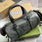 gucci 725701 small duffle bag with tonal double g gray 5 luxibags.ru .jpg