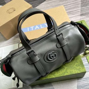 gucci 725701 small duffle bag with tonal double g gray 5 luxibags.ru .jpg