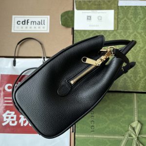 gucci 727810 jackie 1961 small natural grain tote in black leather 004 luxibags.ru .jpg