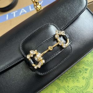 gucci 735178 gucci horsebit 1955 small shoulder bag black 005 luxibags.ru .jpg