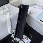 hanel ap3363 flap baguette bag velvet black 006 luxibags.ru .jpg
