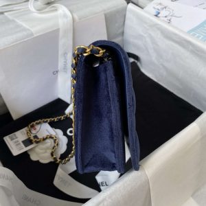 hanel ap3363 flap baguette bag velvet navy blue 005 luxibags.ru .jpg