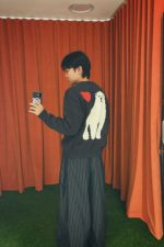 human made navy sweater white bear 3