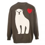 human made olive sweater 1