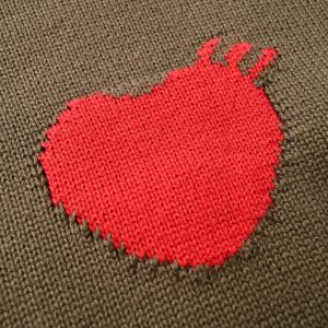 human made olive sweater 2