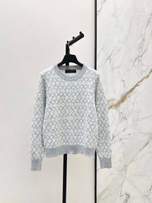 lv sweater grey