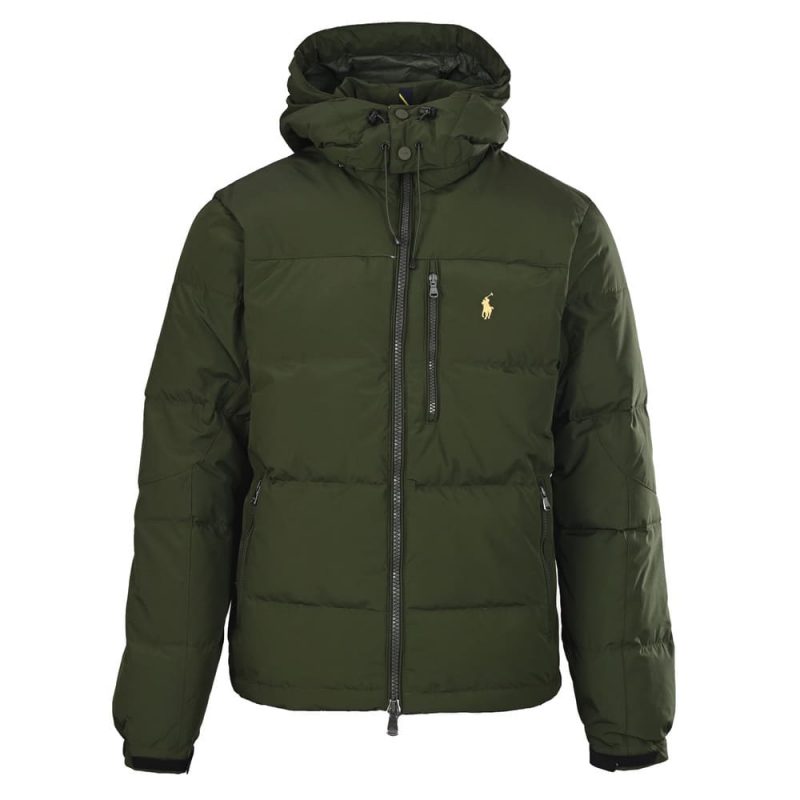 ralph lauren olive superior down jacket