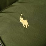 ralph lauren olive superior down jacket logo